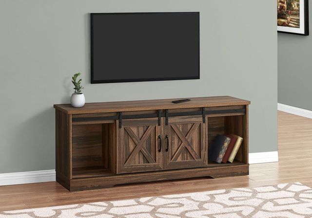 Monarch Specialties Inc. Brown TV Stand-0