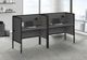 Monarch Specialties Inc. Black/Grey Office Cubicle Desk-3