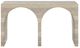 Meridian Furniture Faenza Travertine Console Table-1