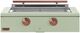 Caliber™ Rockwell Social 42" 2-Burner Sage Built-In Natural Gas Grill with Copper Hardware-0