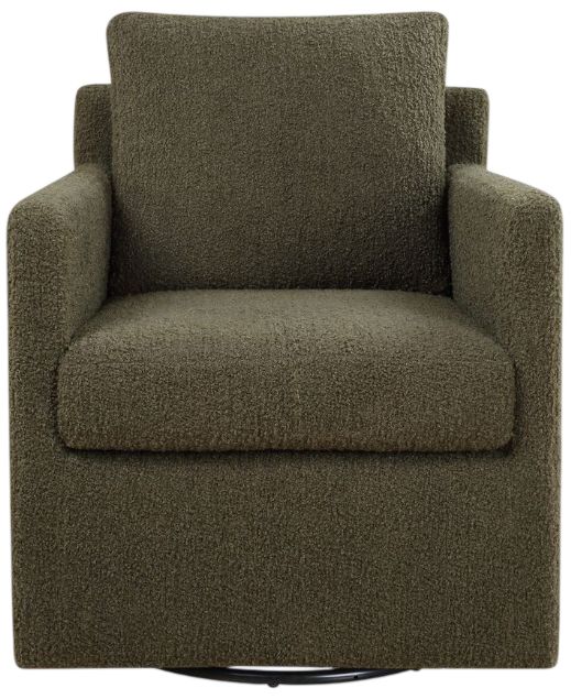 Uttermost® Tisdell Kale Green Swivel Glider-4