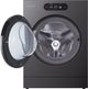 LG SIGNATURE 5.8 Cu. Ft. Brushed Black Steel Front Load Washer with Built-In Intelligence, TurboWash® 360°, ezDispense® and Touch LCD Control-1