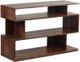Porter International Designs Portola Walnut Cube Console Table-0