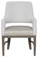 Fairfield® Customizable Josie Grande Dining Arm Chair with Mica Legs-1