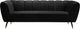 Meridian Furniture Beaumont Black Velvet Sofa-0