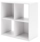 Signature Design by Ashley® Onita White 4-Cube Organizer-2