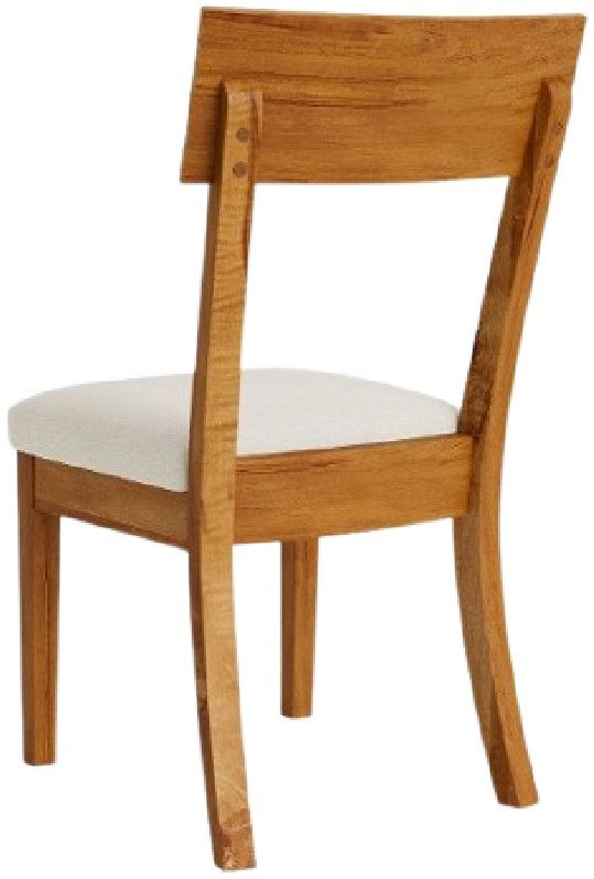 Bassett® Furniture Customizable Benchmade Rollins Dining Chair with Upholstered Seat-3