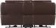 Elements International Pantera Palais Dark Brown Power Reclining Loveseat-4