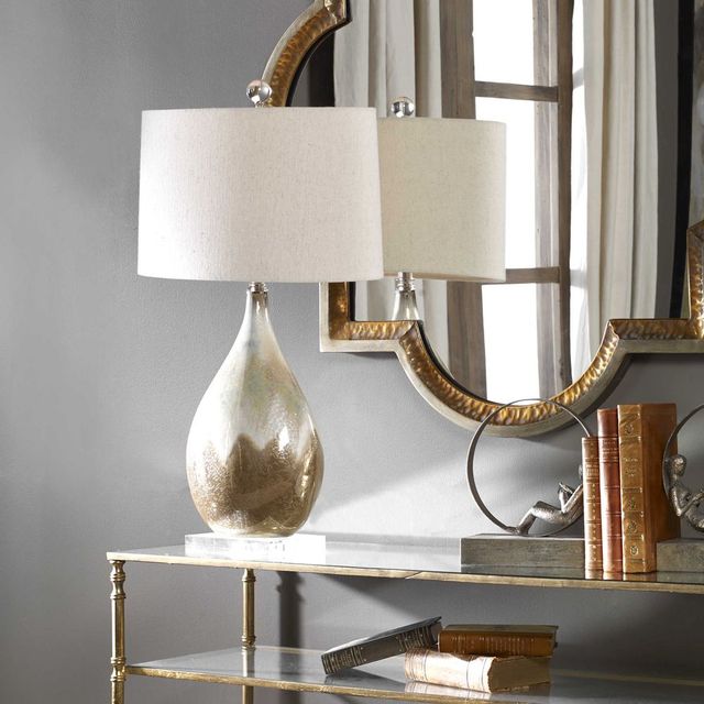 Uttermost® Flavian Metallic Rust Table Lamp-2