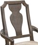 Signature Design by Ashley® Wickenger Dark Brown/Light Gray Upholstered Side Chair -2