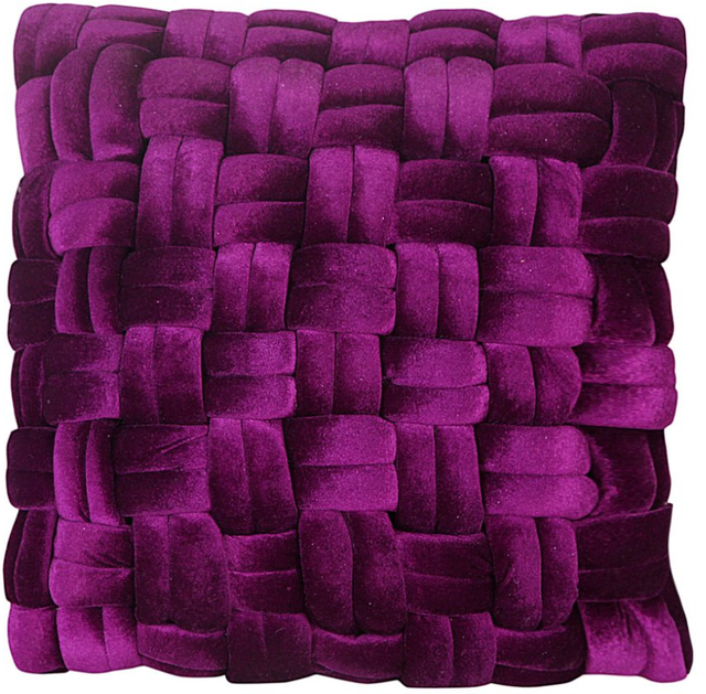 Moe's Home Collection PJ Wine Velvet Pillow-0