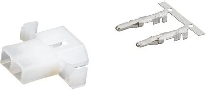 RadioShack 2-Position Male Polarized Interlocking Connector-0