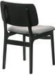 Armen Living Lima 2-Piece Black/Gray Dining Side Chair Set-4
