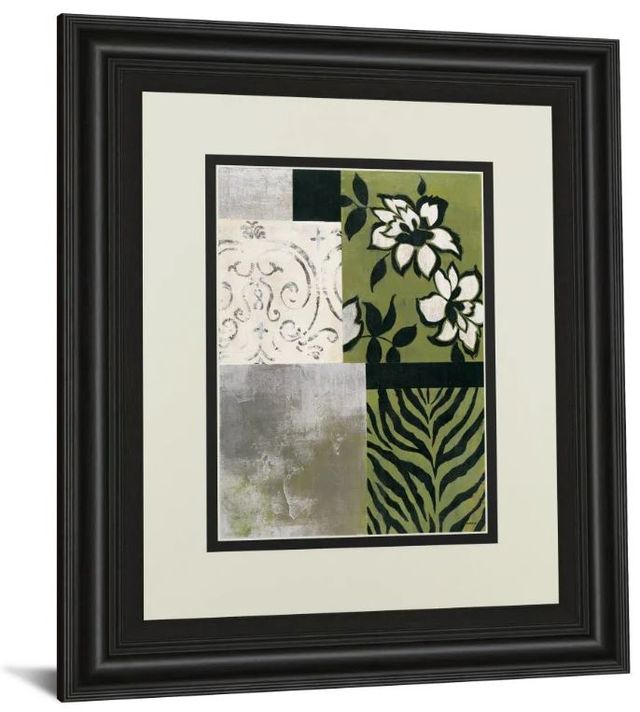 Classy Art Playing With Patterns Il by Cheryl Martin Framed Print Wall Art-0