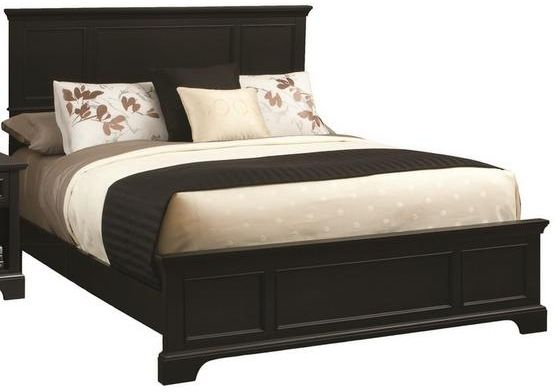 homestyles® Bedford Black King Bed and Nightstand-1