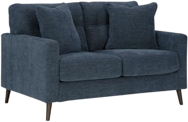 Signature Design by Ashley® Bixler Navy Loveseat-0