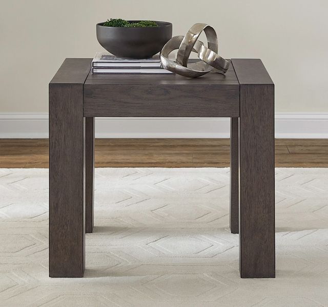 Liberty Furniture Cascade Falls Satin Espresso Square End Table-1