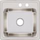 Elkay Lustertone® Lustrous Satin 19.5" MR2-Hole Single Bowl Drop-in Laundry Sink-1