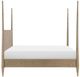 Legacy Classic Melrose Dessert Oak King Poster Bed-3