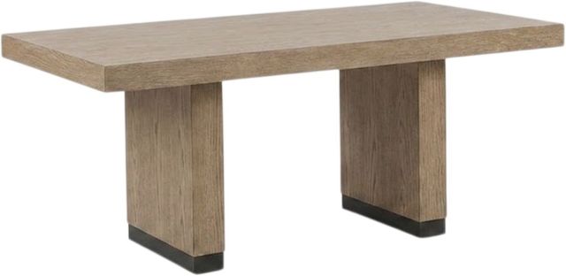 New Classic® Home Furnishings Viera 5-Piece Dark Brown/Natural Oak Dining Table Set-2