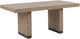 New Classic® Home Furnishings Viera 5-Piece Dark Brown/Natural Oak Dining Table Set-2
