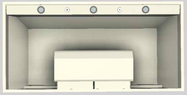 Vent-A-Hood® Designer Series 48" Biscuit Wall Mounted Range Hood-1