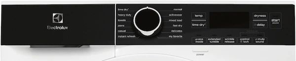 Electrolux 4.0 Cu. Ft. White Front Load Ventless Compact Stackable Electric Dryer-4