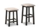 Handstone Rafters 30” Bar Stool With Fabric Seat-0