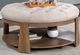 Furniture of America® Guis Beige/Natural Tone Coffee Table-0