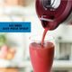 Kenmore® 1200W Red and Stainless Steel Counter Blender with Variable Speed-3