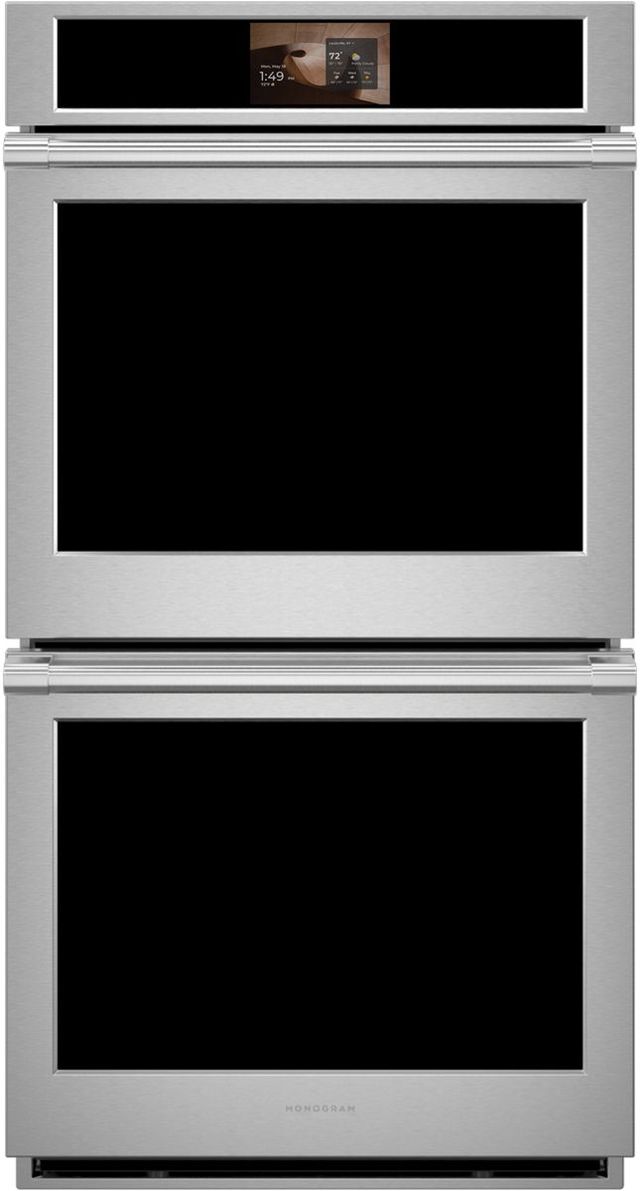 Monogram® Statement 27" Stainless Steel Double Electric Wall Oven-0