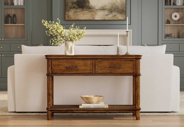 A-America® Bandalier Russet Sofa Table-2