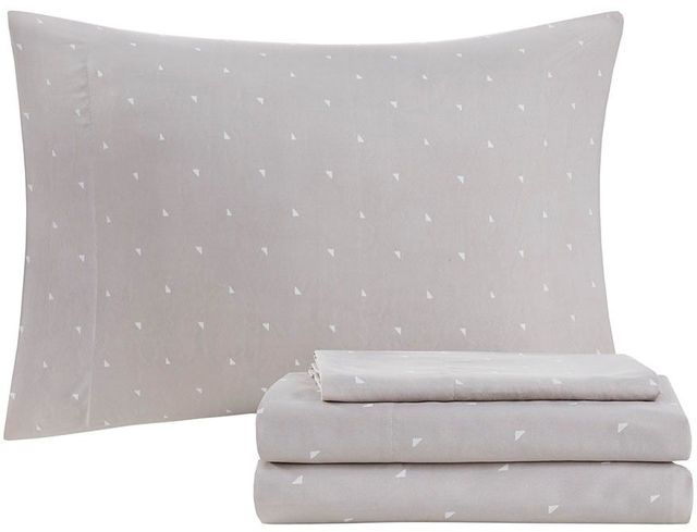 Olliix by Madison Park Essentials Aqua Twin Remy Reversible Complete Bed Set including Sheets-2