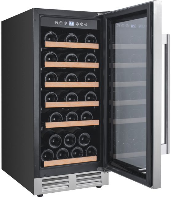 Avanti® Designer Series 15" Stainless Steel Wine Cooler-2