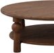 Dovetail Furniture Nethan Brown Coffee Table-2