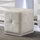 Furniture of America® Prisma White Vanity Stool-1