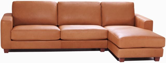 Sectionnel 2 morceaux Lucas Urban Chic en tissu orange foncé Jaymar®