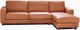 Jaymar Lucas Urban Chic 2 Piece Bison Saddle 22 Sectional-0