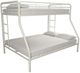dhp furniture® Dusty Off White Twin/Full Bunk Bed-0