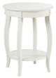Powell® Rainbow White Side Table-0