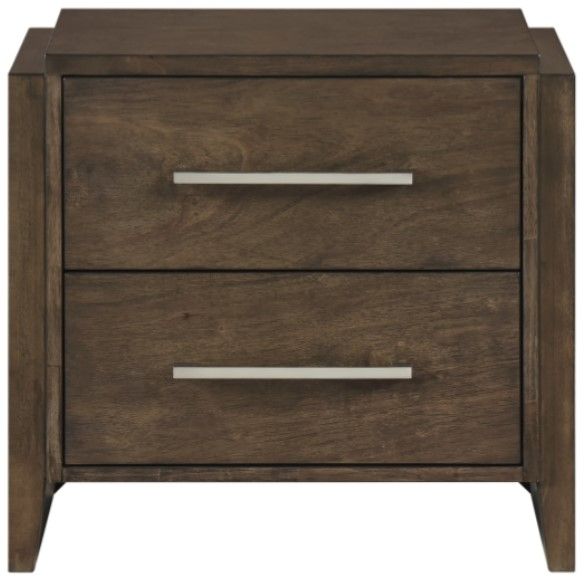 Homelegance® Emmett Dark Walnut Nightstand-2