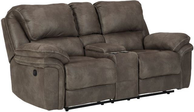 Benchcraft® Trementon 2-Piece Graphite Living Room Seating Set with Power Reclining Sofa-2