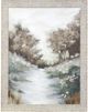 StyleCraft Peace Path Light Gray/Light Green/Nickel/Taupe Wall Art-0
