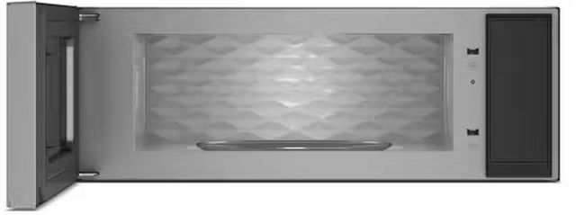 KitchenAid® 1.1 Cu. Ft. Black Stainless Steel Over The Range Microwave -1
