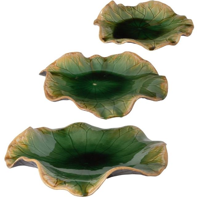 Uttermost® Abella 3-Piece Green Wall Decor Set-4