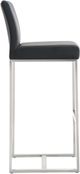 TOV Furniture Denmark Black Set Of 2 Steel Bar Stool-2