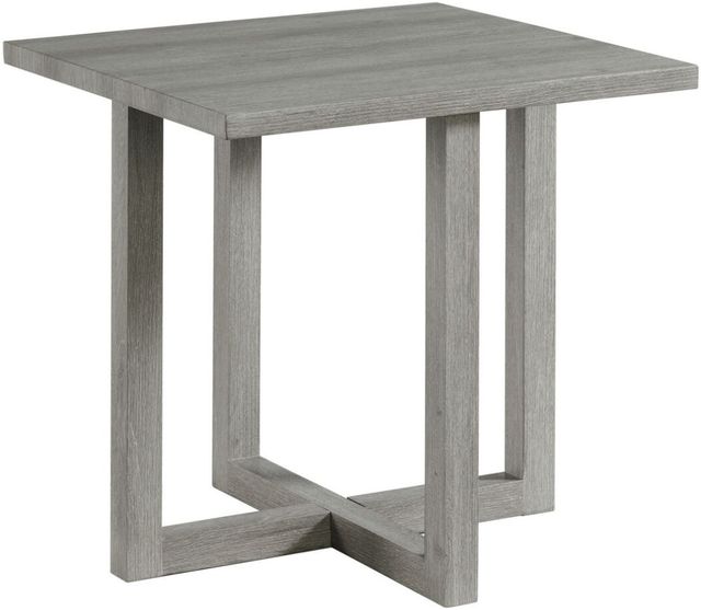 Elements International Uster Gray End Table-0
