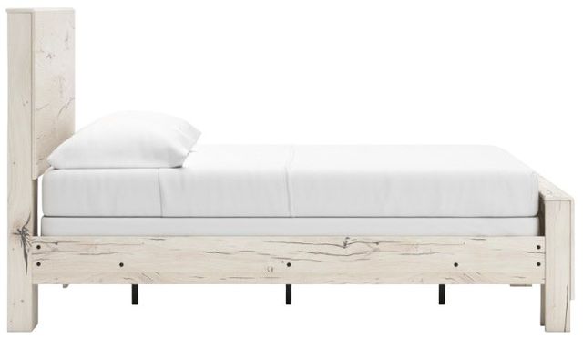 Benchcraft® Lawroy Light Natural Full Panel Bed-2
