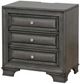 Furniture of America® Brandt Gray Five Piece Queen Storage Bedroom Set-2