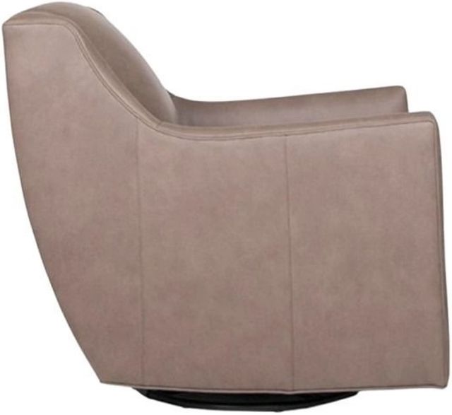 Smith Brothers Customizable 549 Leather Swivel Glider Chair-1